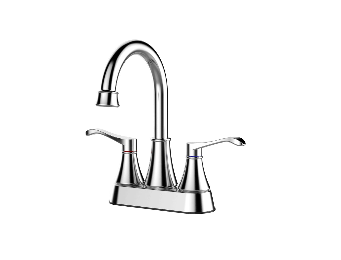 Bathroom Faucet, 4 Inch Bathroom Faucets for Sink 3 Hole