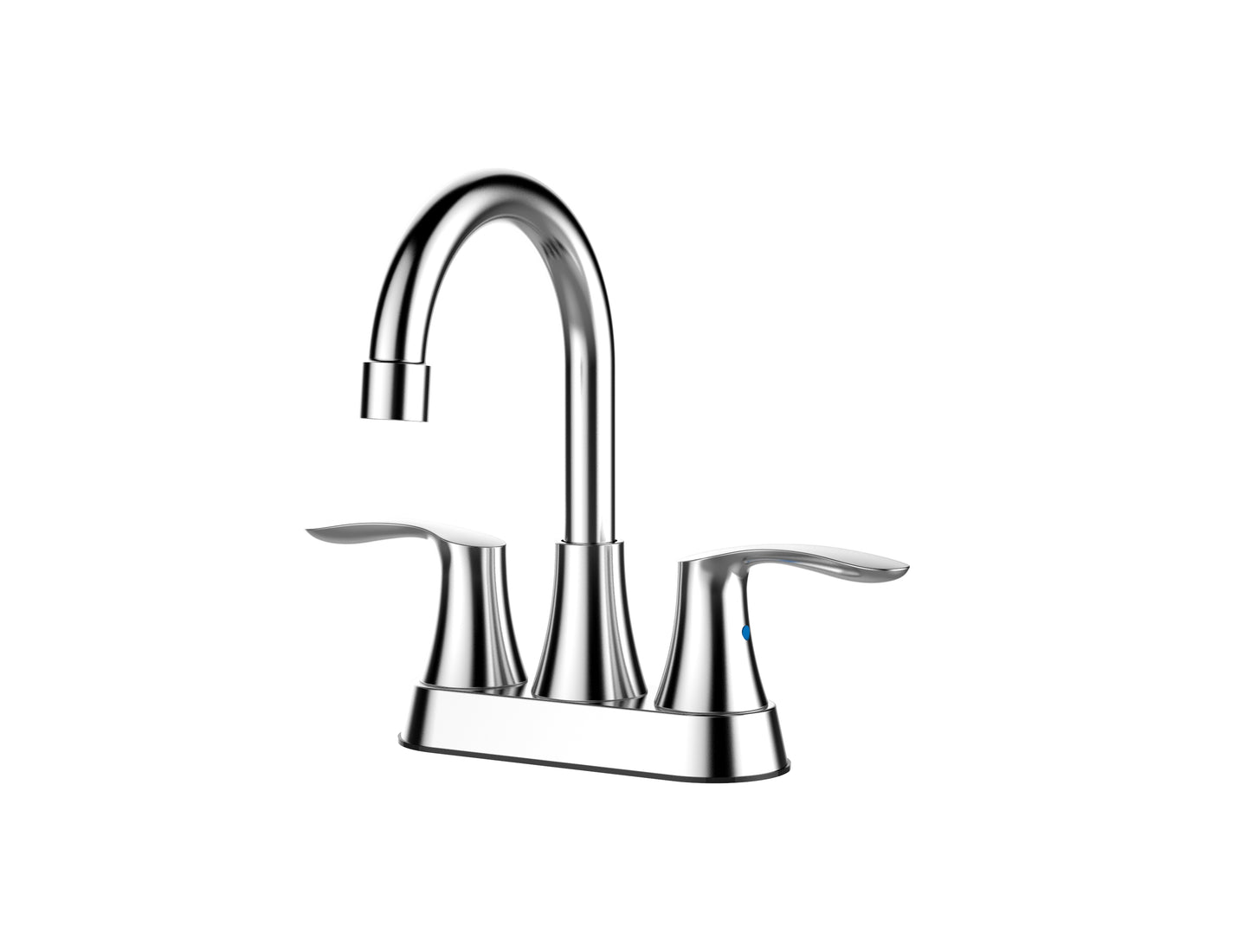 Bathroom Faucet, 4 Inch Bathroom Faucets for Sink 3 Hole